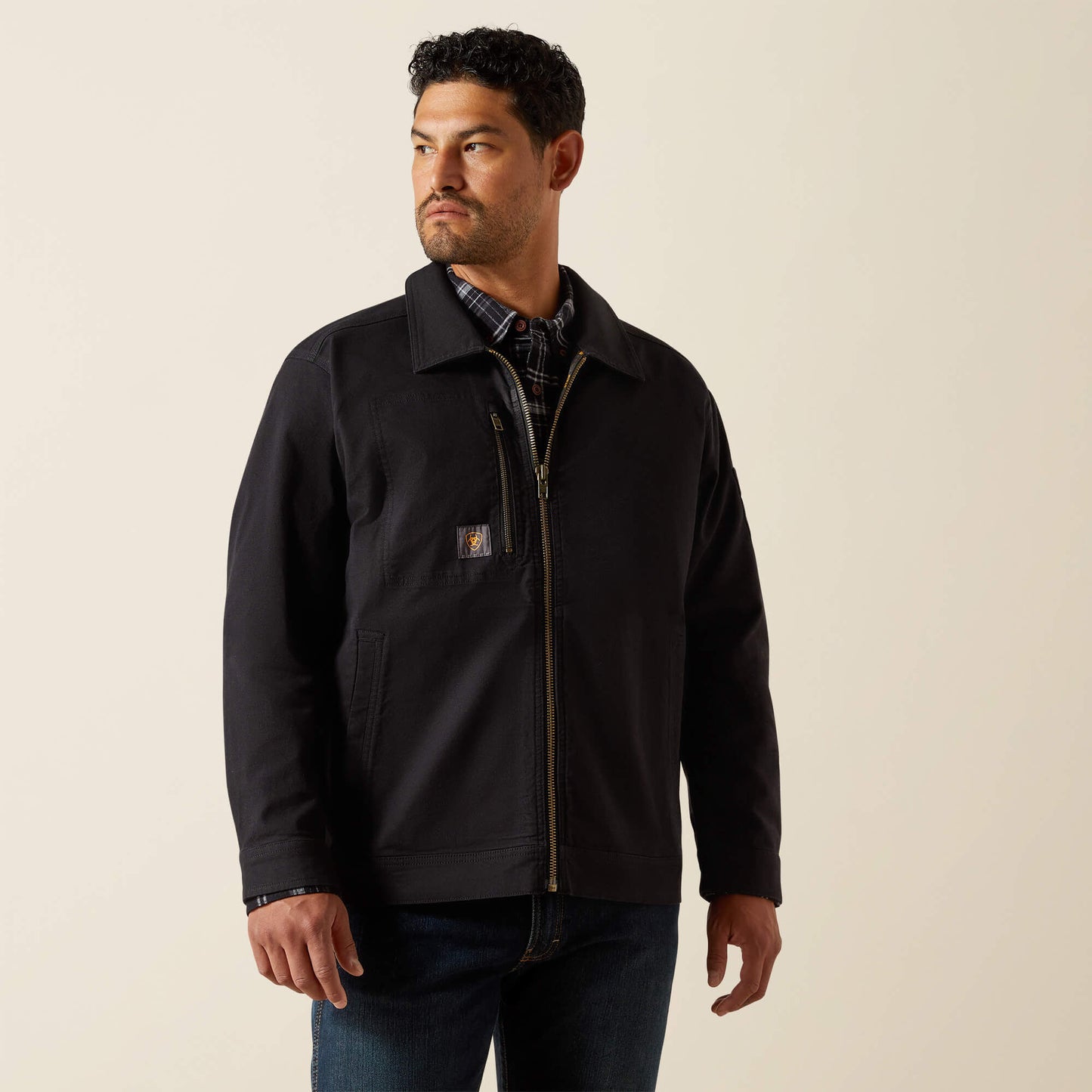 Ariat Men Rebar Made Tough Shop Jacket