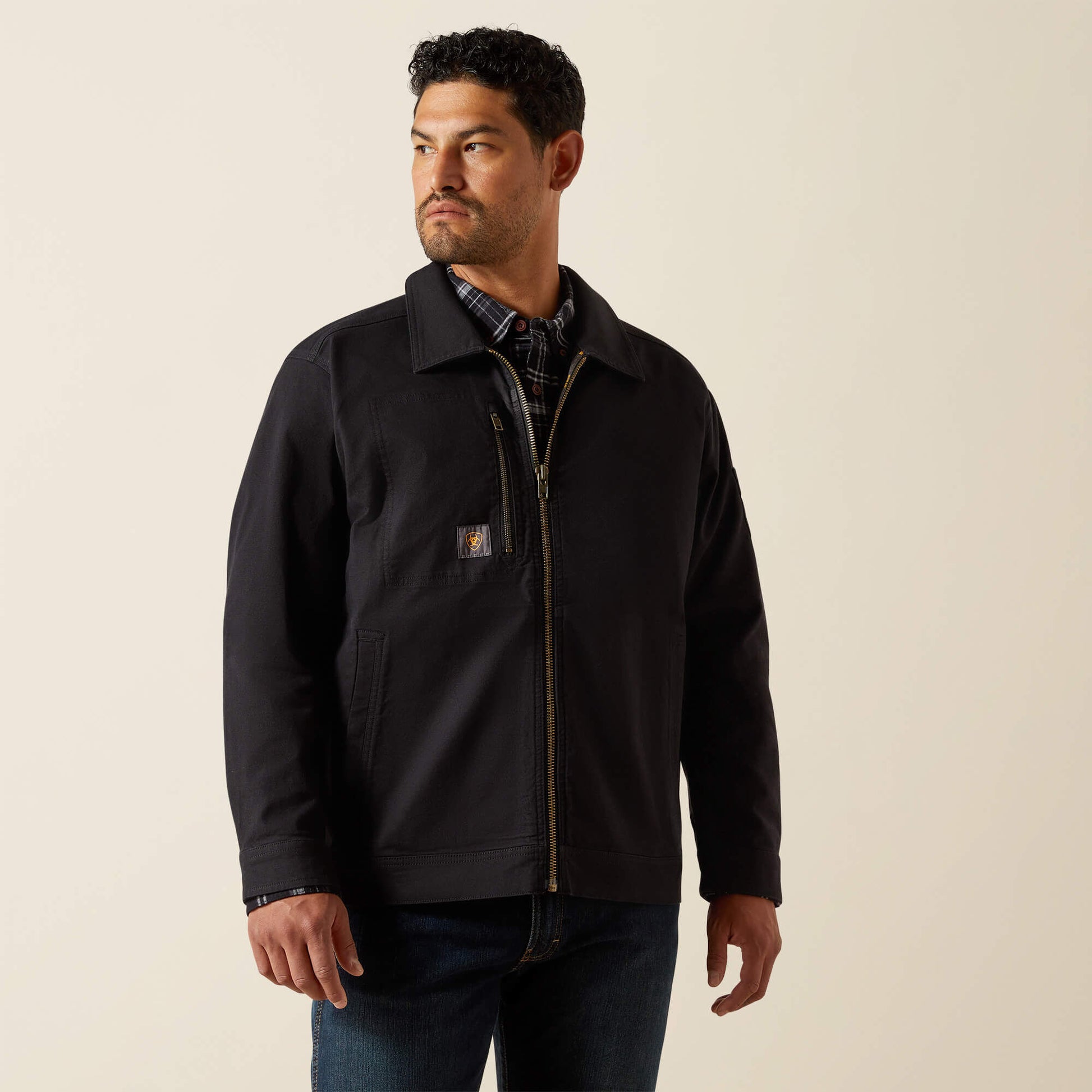 Ariat Men Rebar Made Tough Shop Jacket