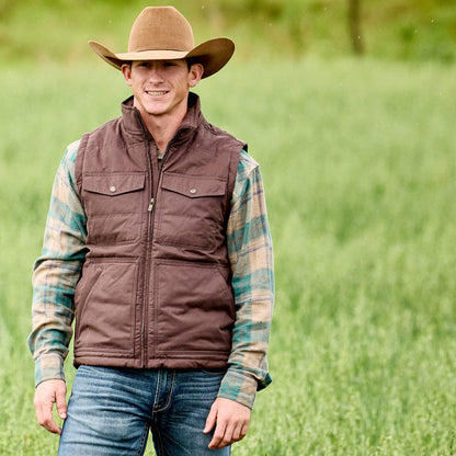 Ariat Men Grizzly 2.0 Canvas Conceal and Carry Vest
