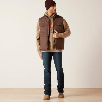 Ariat Men Grizzly 2.0 Canvas Conceal and Carry Vest