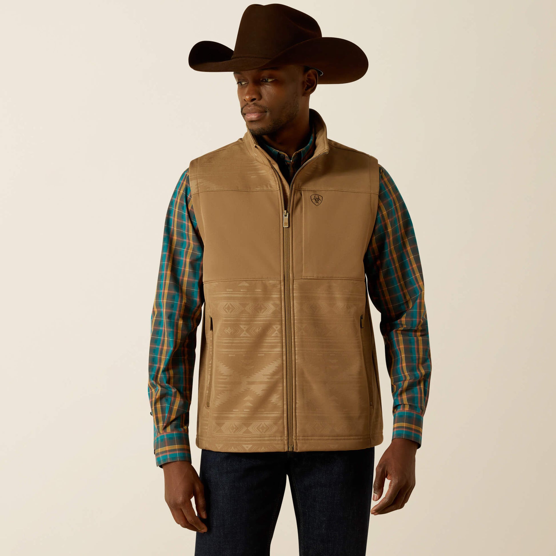 Ariat Men Vernon Softshell Vest