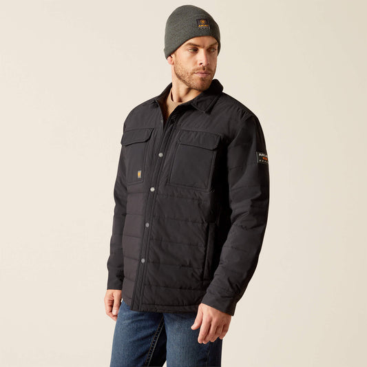 Ariat Men Rebar Cordura Ripstop Insulated Shirt Jacket