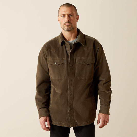 Ariat Men Retro Corduroy Shirt Jacket