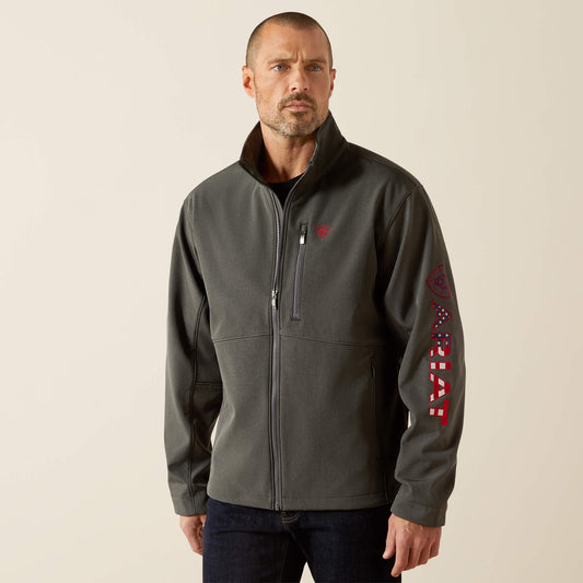 Ariat Men Logo Softshell Jacket