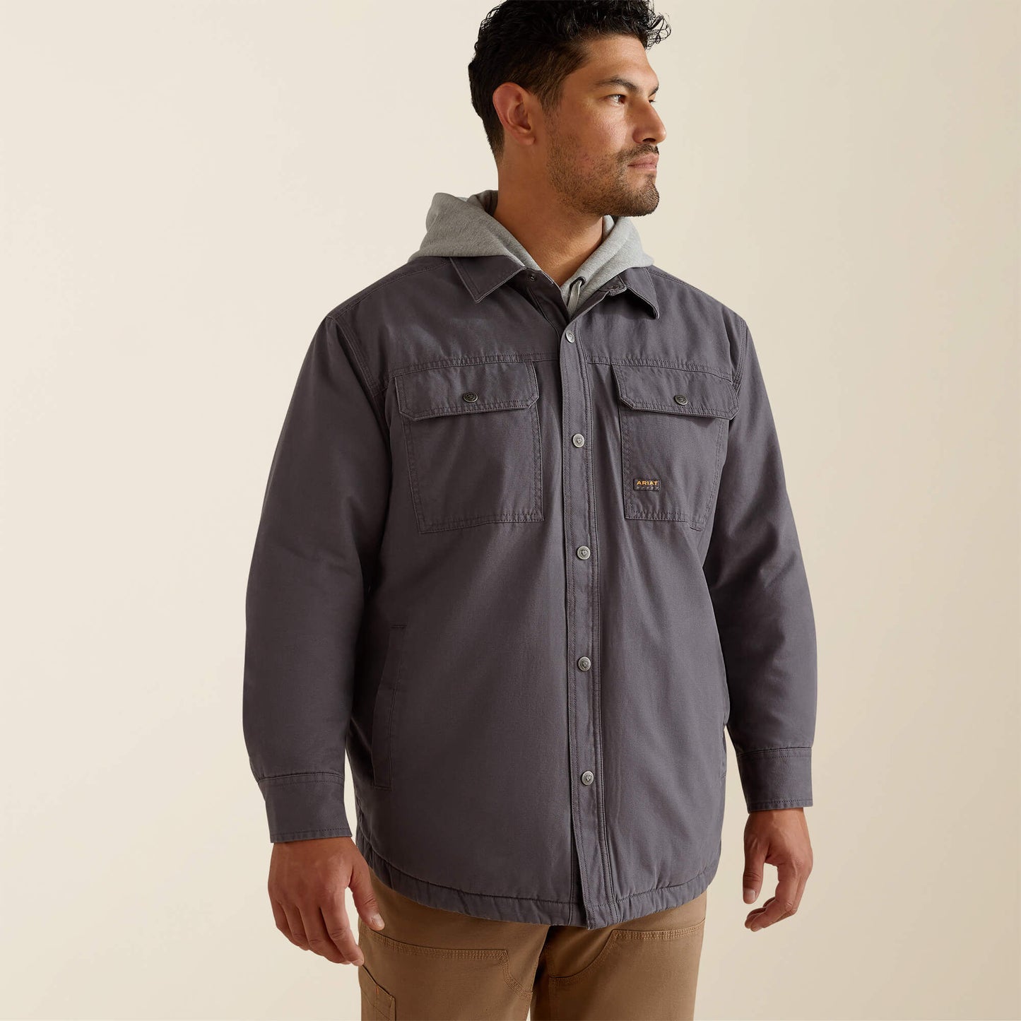 Ariat Men Rebar Canvas Shirt Jacket