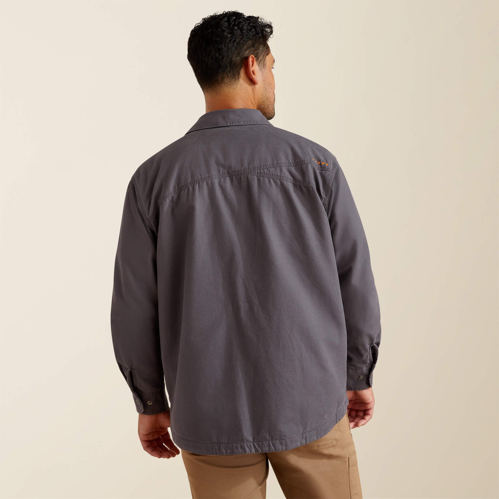 Ariat Men Rebar Canvas Shirt Jacket