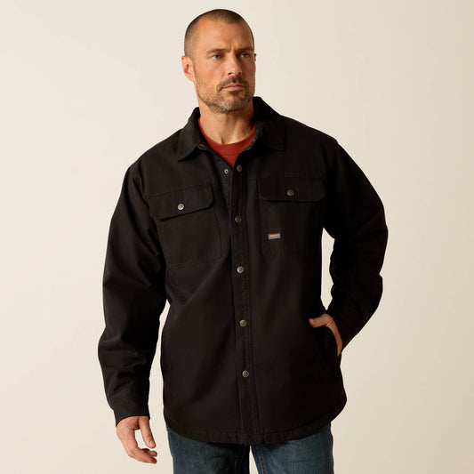 Ariat Men Rebar Canvas Shirt Jacket