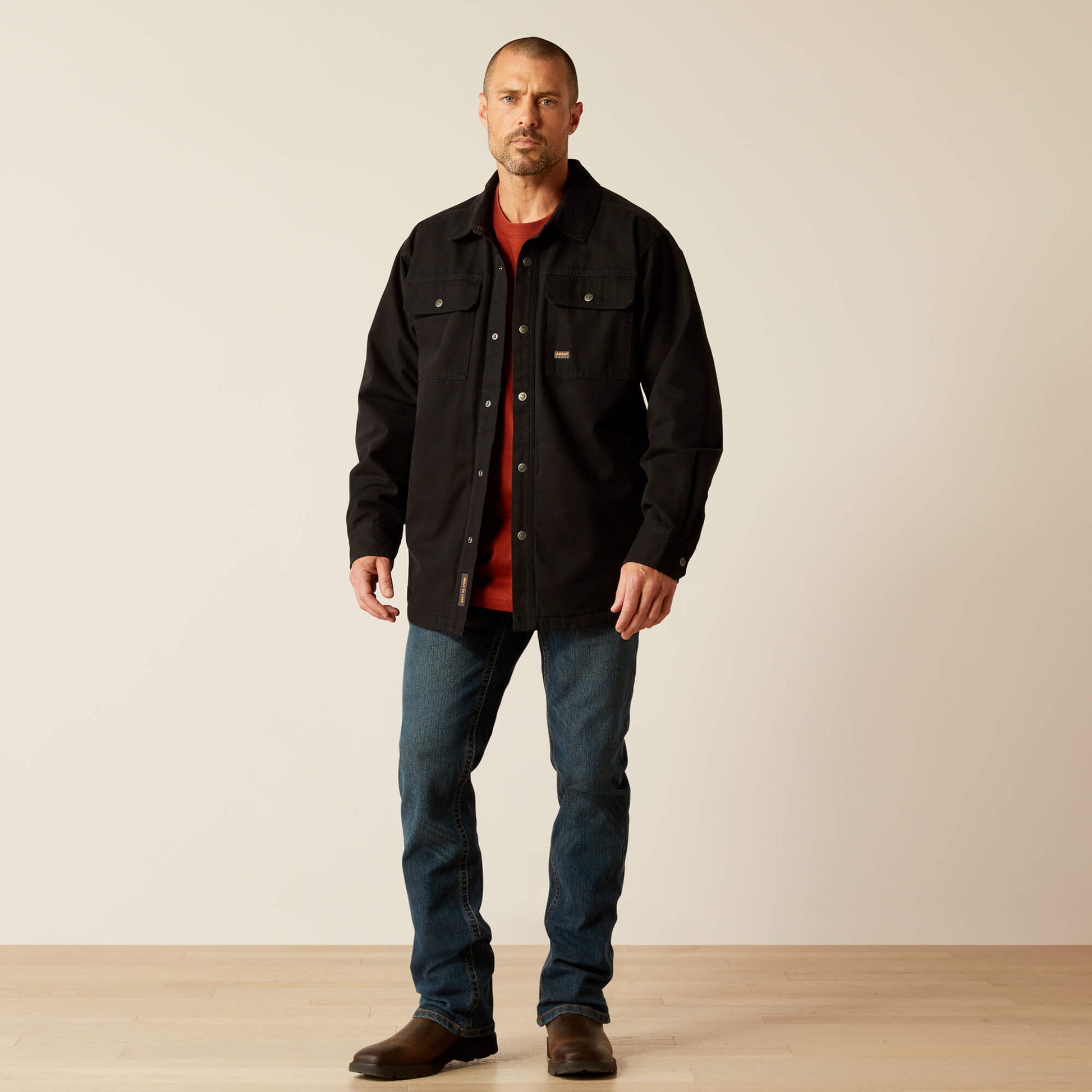 Ariat Men Rebar Canvas Shirt Jacket