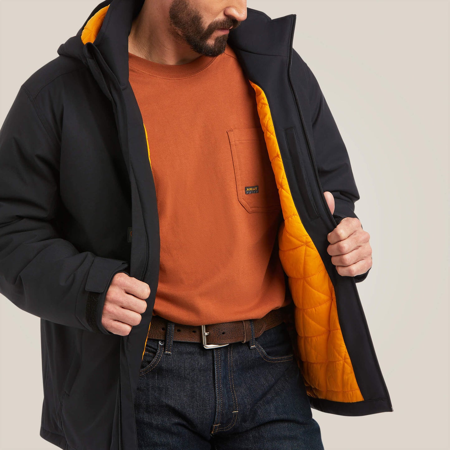 Ariat Men Rebar Storm Fighter 2.0 Waterproof Jacket
