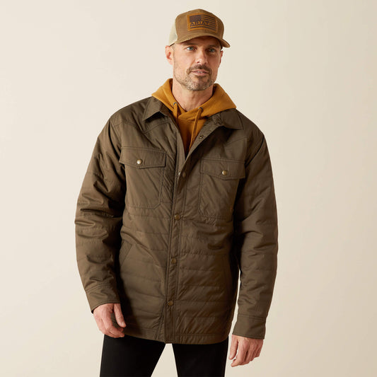 Ariat Men Quilted Shirt Jacket