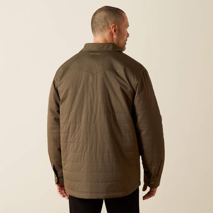 Ariat Men Quilted Shirt Jacket