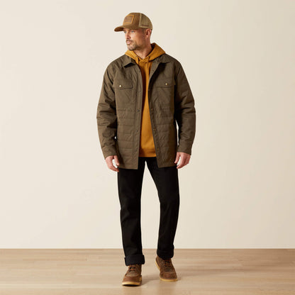 Ariat Men Quilted Shirt Jacket