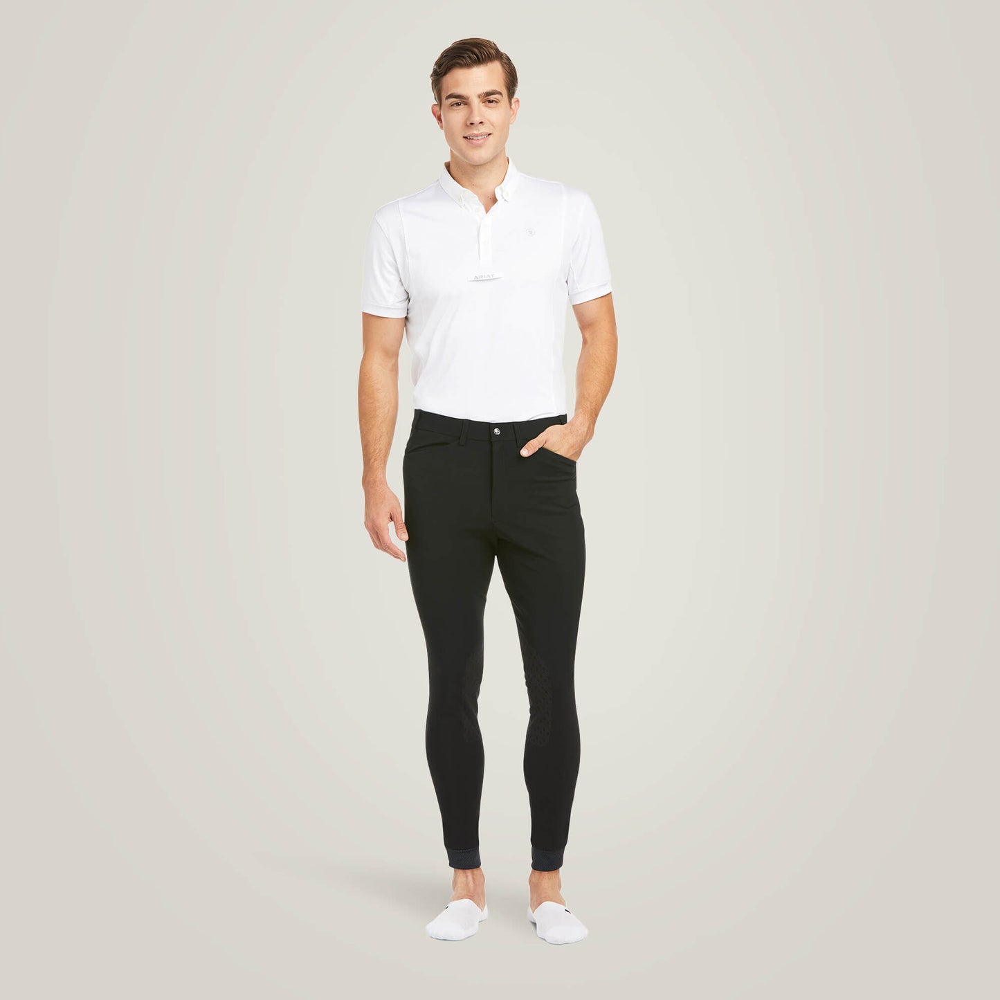 Ariat Men Tri Factor Grip Knee Patch Breech