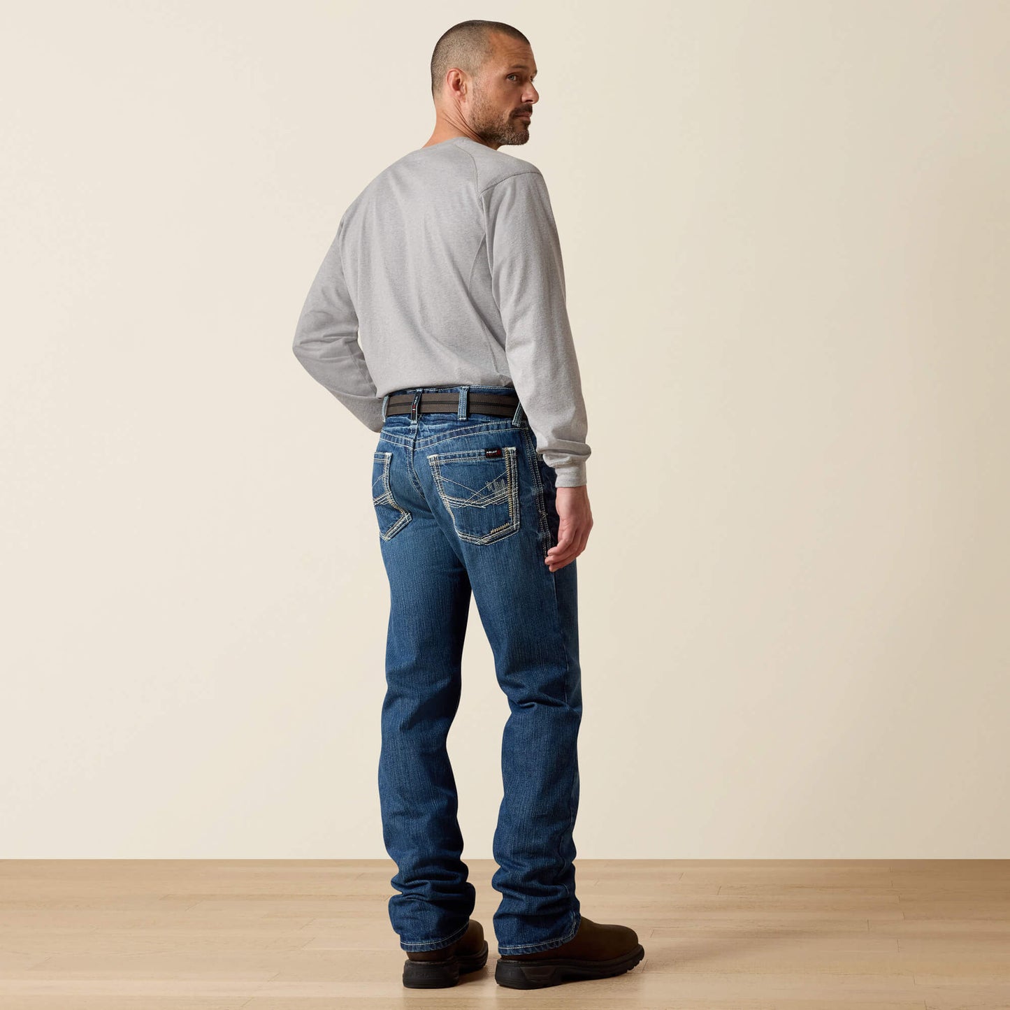 Ariat Men FR M4 Relaxed Ridgeline Boot Cut Jean