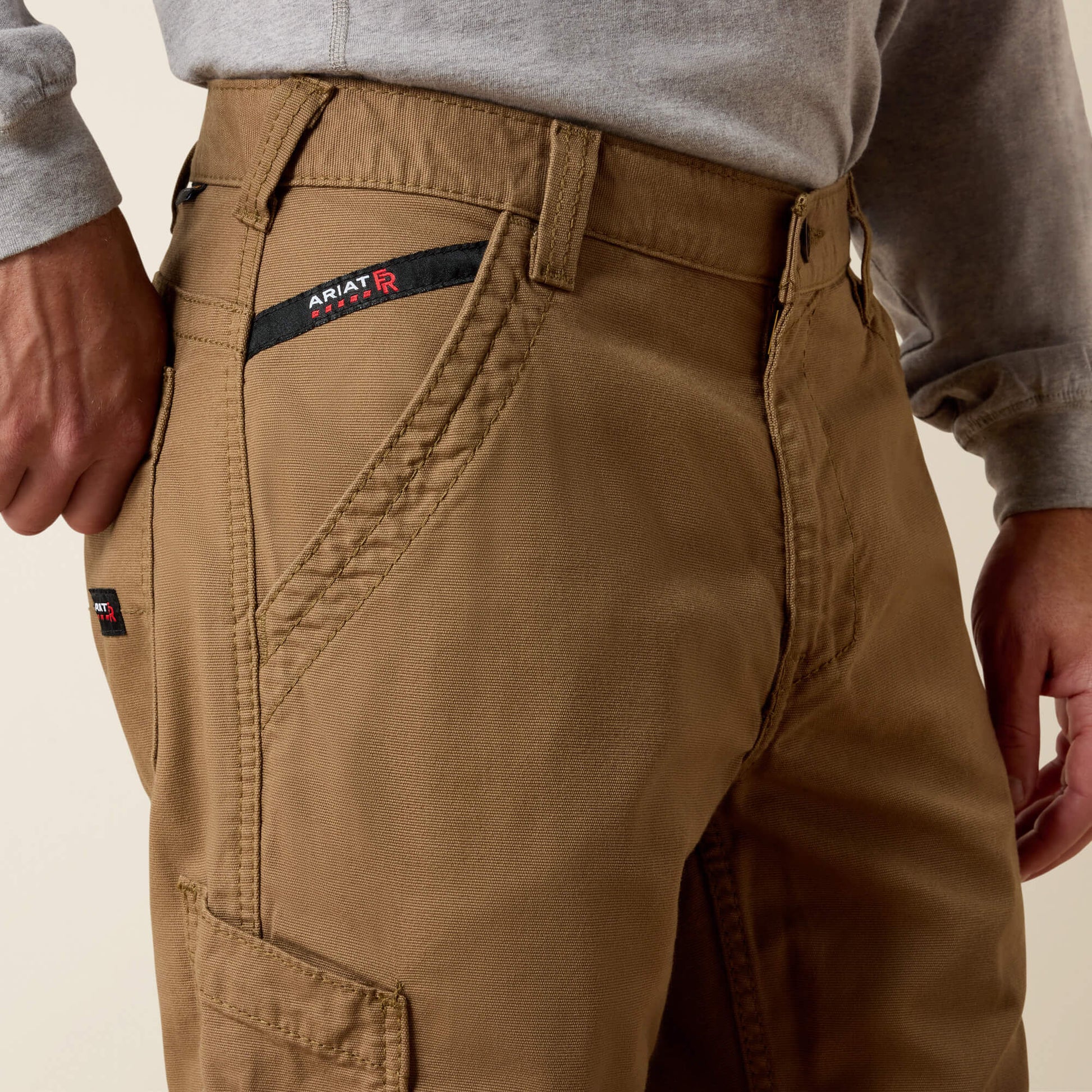 Ariat Men FR M5 Stretch DuraLight Cordura® Canvas Stackable Straight Leg Pant