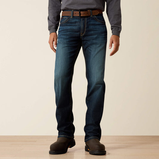 Ariat Men FR M4 Relaxed Stretch DuraLight Basic Boot Cut Jean
