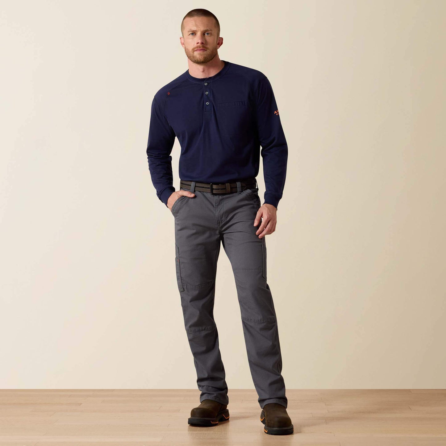 Ariat Men FR M5 Stretch DuraLight Cordura® Canvas Stackable Straight Leg Pant