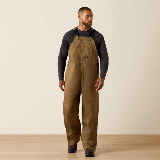 Ariat Men Rebar DuraCanvas Stretch Insulated Bib