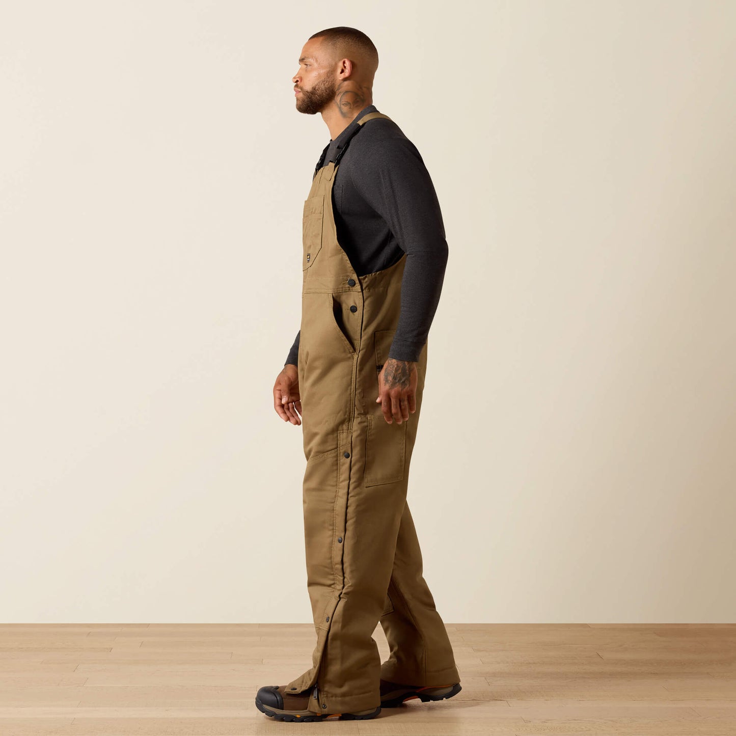 Ariat Men Rebar DuraCanvas Stretch Insulated Bib
