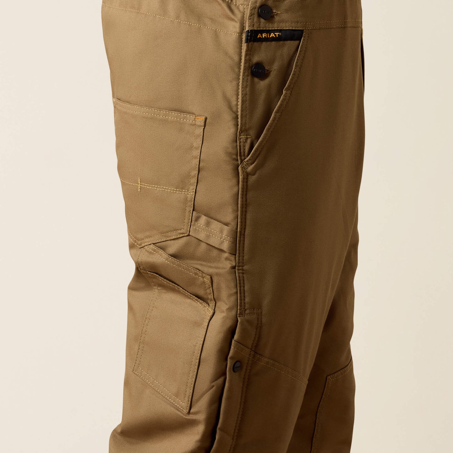 Ariat Men Rebar DuraCanvas Stretch Insulated Bib
