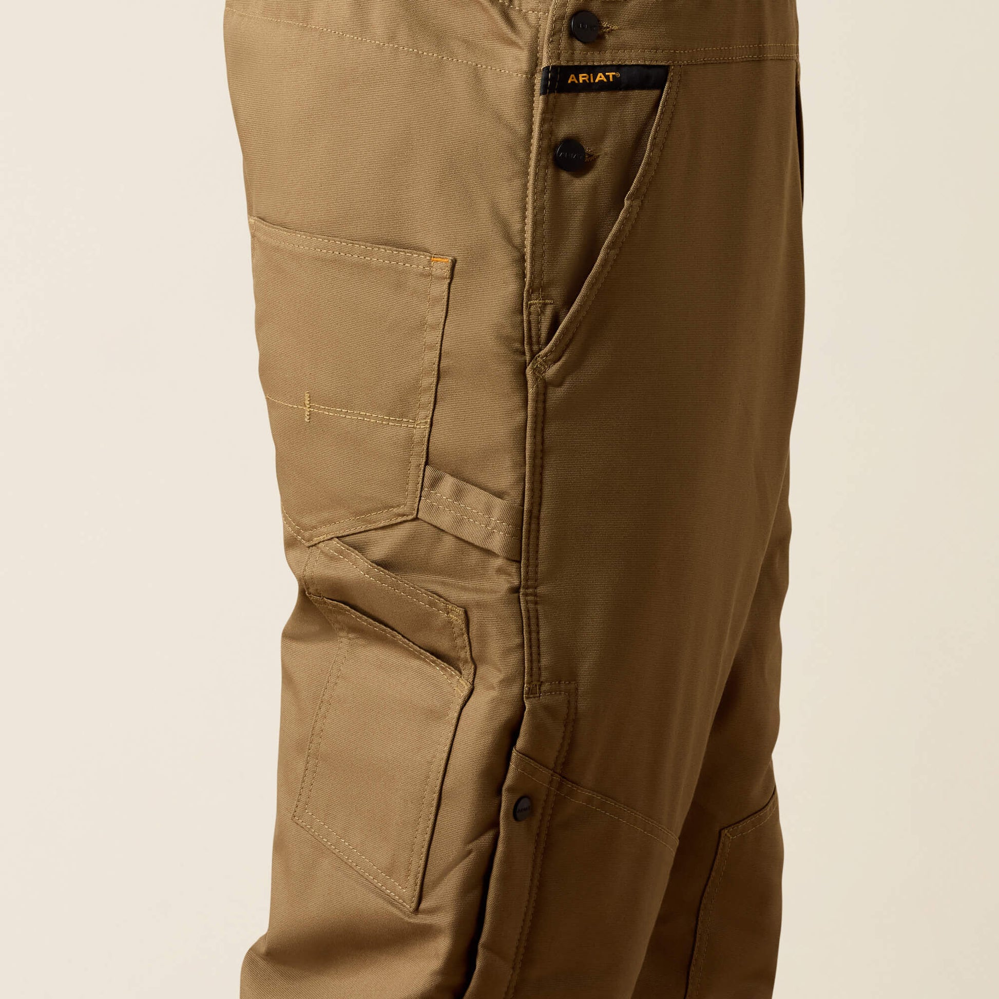Ariat Men Rebar DuraCanvas Stretch Insulated Bib