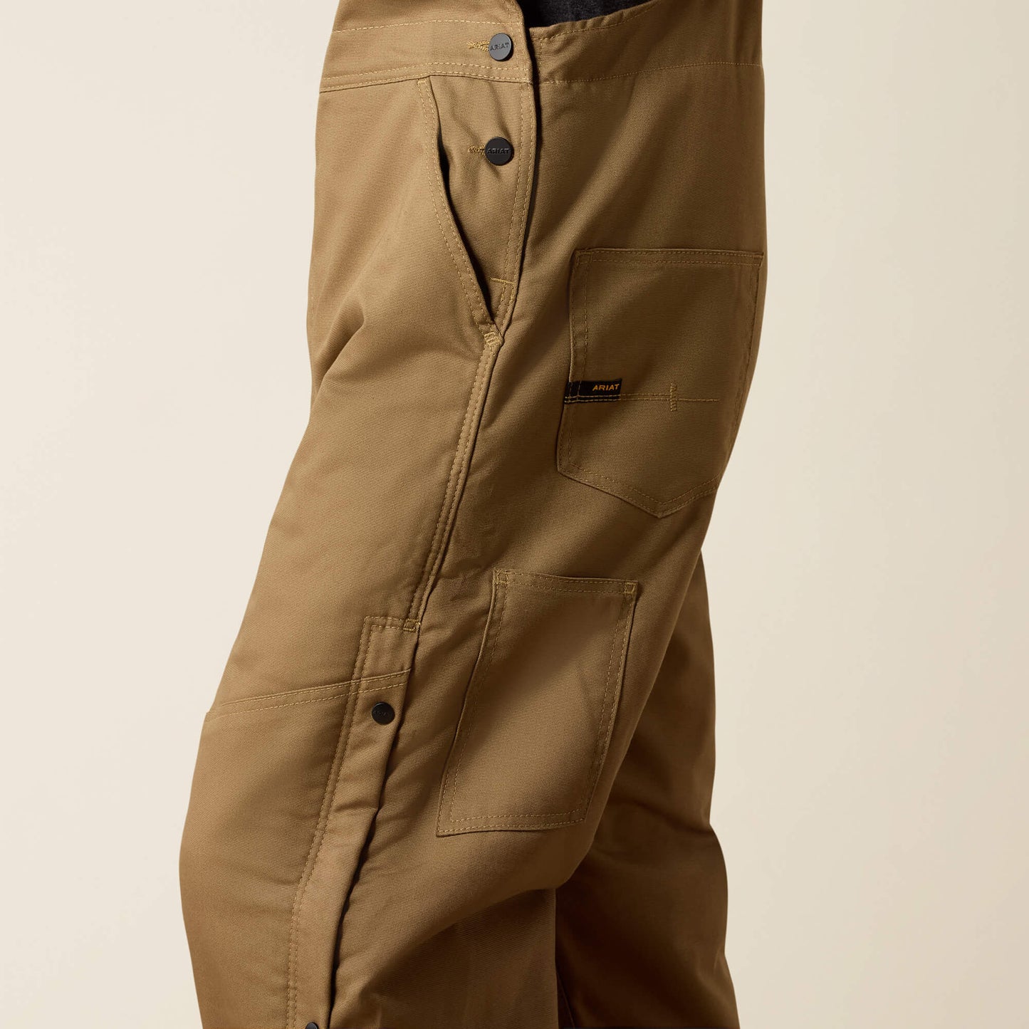 Ariat Men Rebar DuraCanvas Stretch Insulated Bib