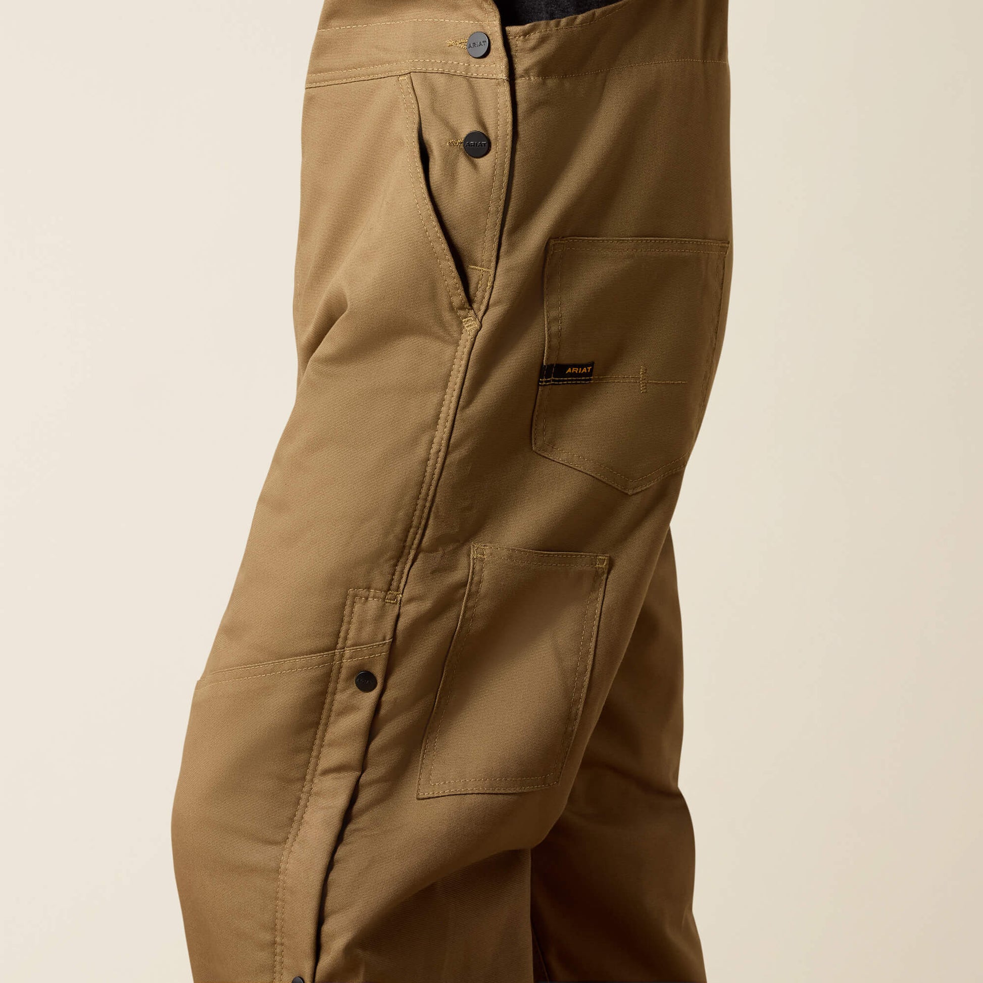 Ariat Men Rebar DuraCanvas Stretch Insulated Bib
