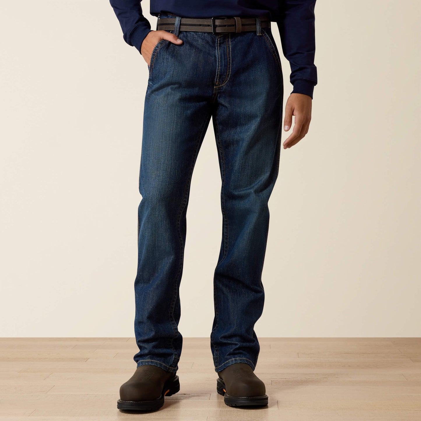 Ariat Men FR M4 Relaxed Workhorse Boot Cut Jean