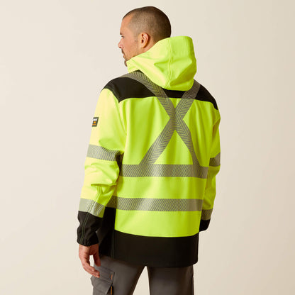 Ariat Men Rebar Hi-Vis Softshell Jacket