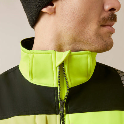 Ariat Men Rebar Hi-Vis Softshell Jacket