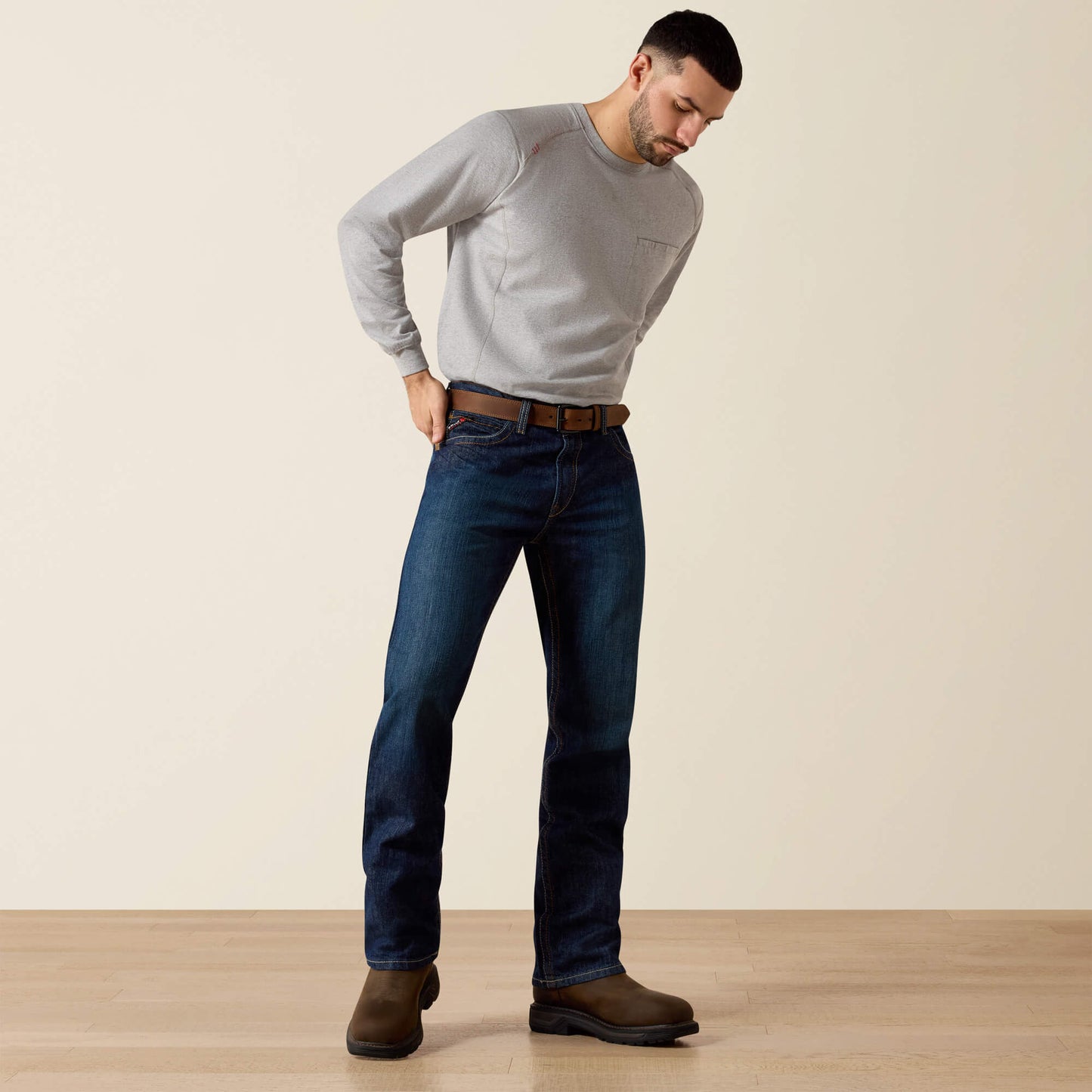 Ariat Men FR M4 Relaxed Basic Boot Cut Jean