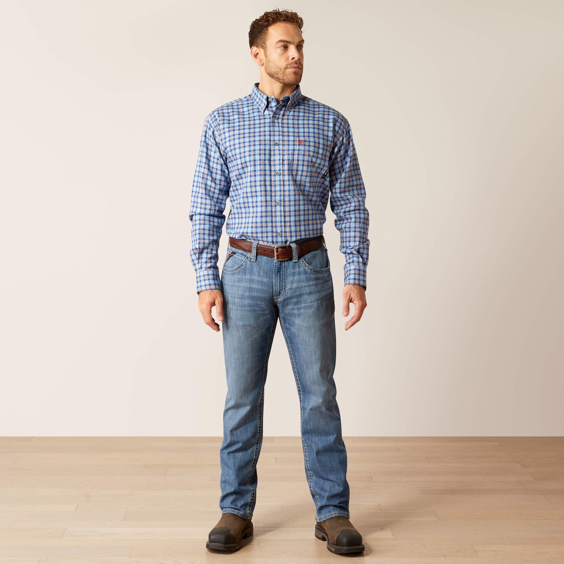 Ariat Men FR M5 Straight DuraStretch DuraLight Owens Straight Jean