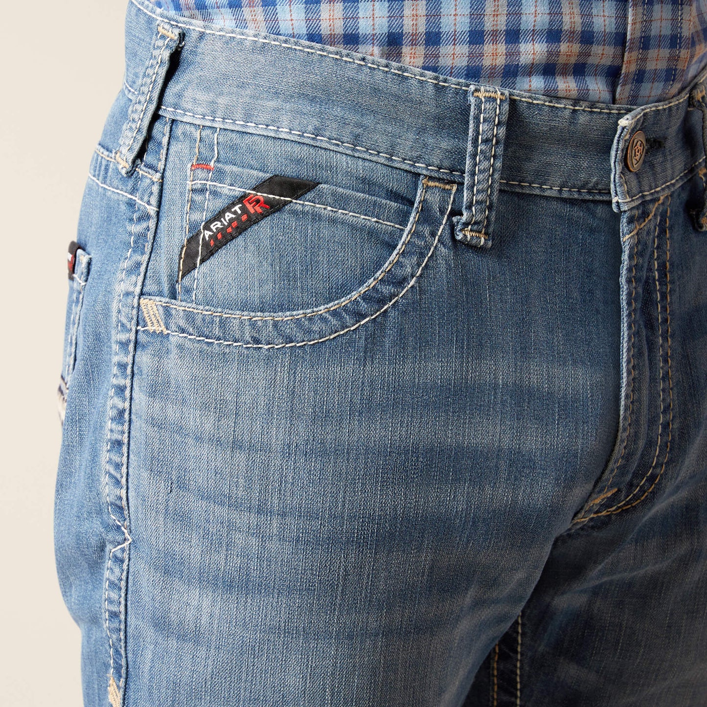 Ariat Men FR M5 Straight DuraStretch DuraLight Owens Straight Jean