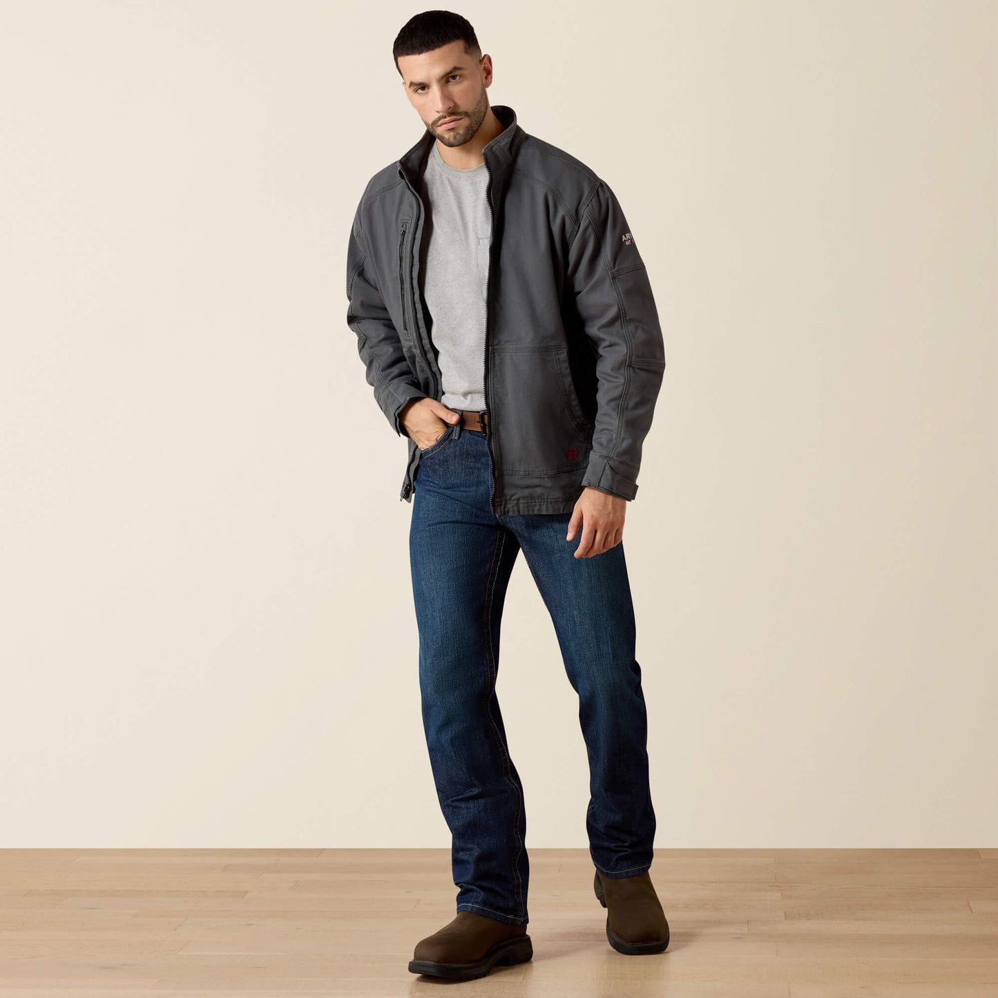 Ariat Men FR DuraLight Cordura Canvas Field Jacket