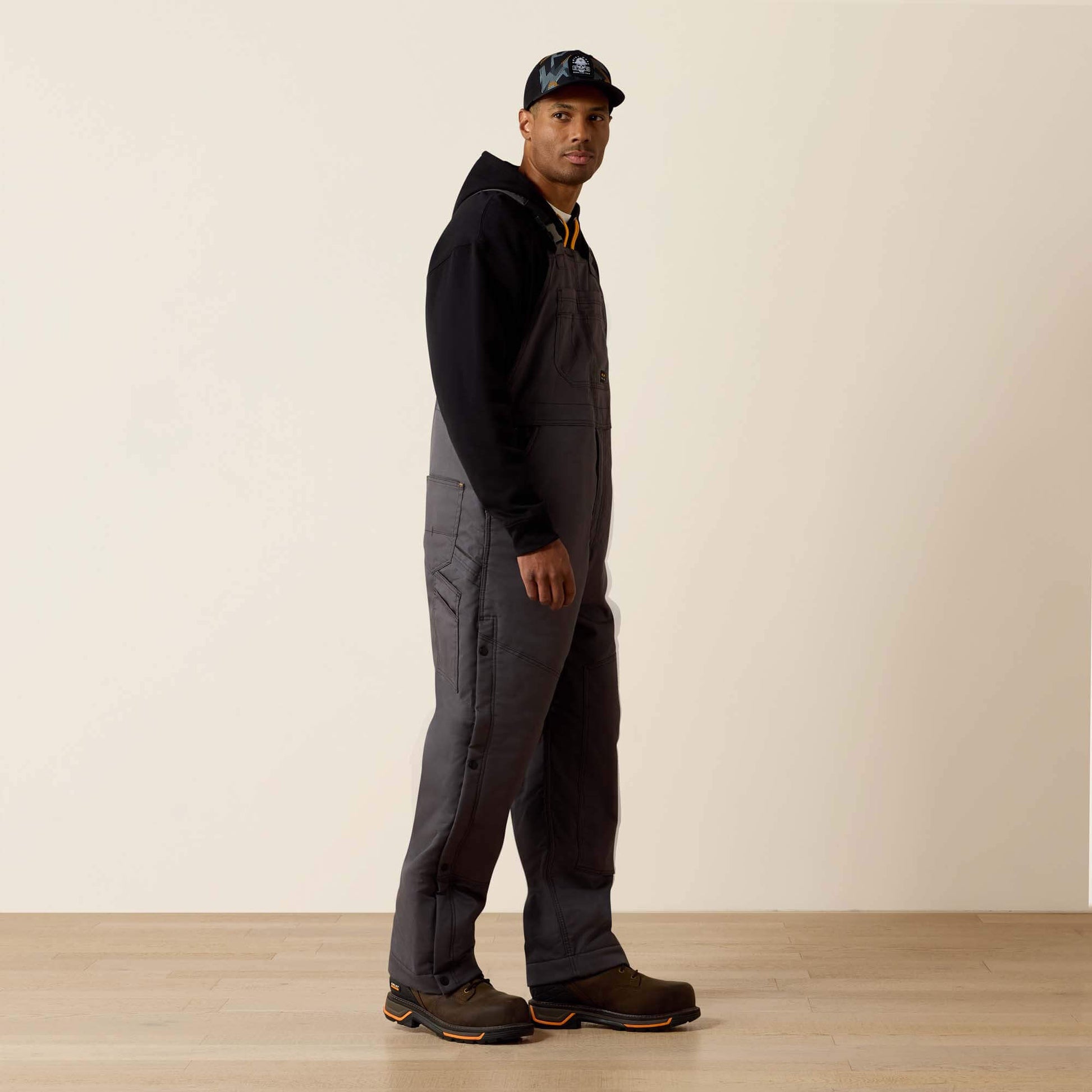 Ariat Men Rebar DuraCanvas Stretch Insulated Bib
