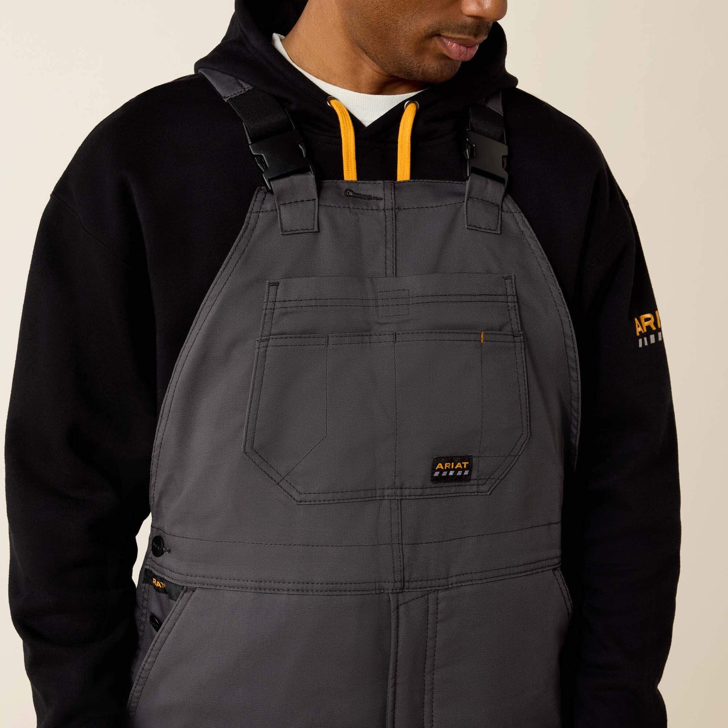 Ariat Men Rebar DuraCanvas Stretch Insulated Bib