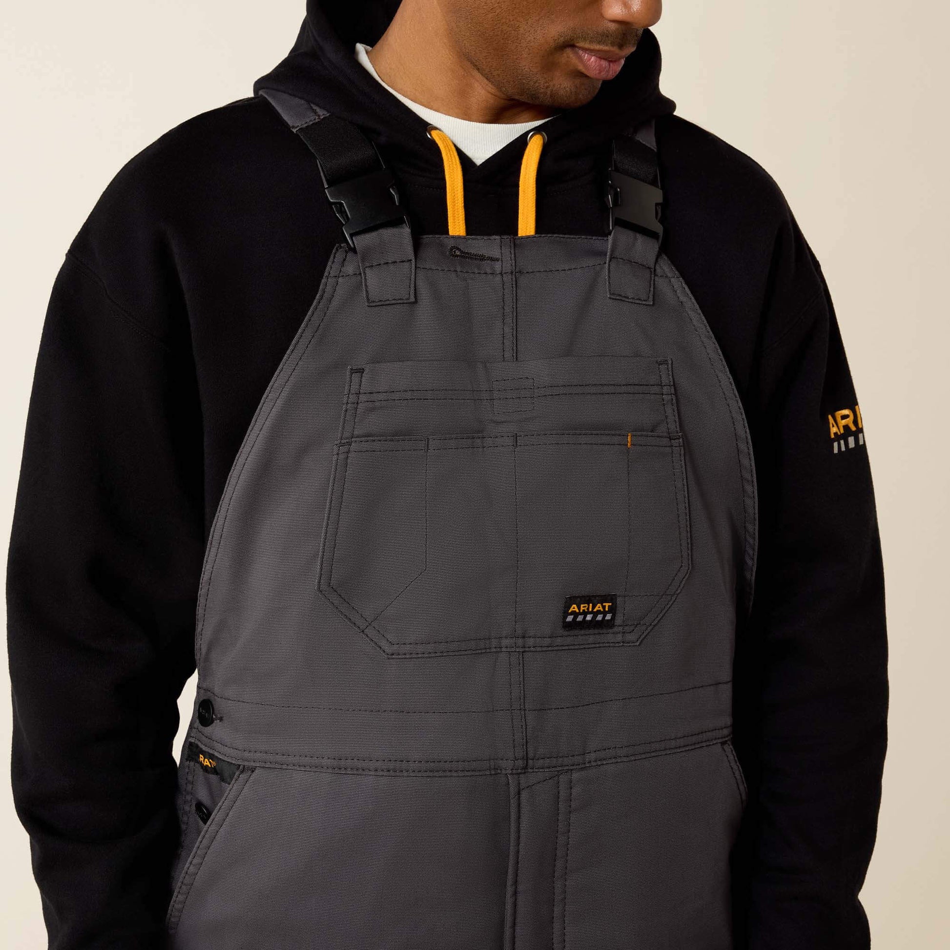 Ariat Men Rebar DuraCanvas Stretch Insulated Bib