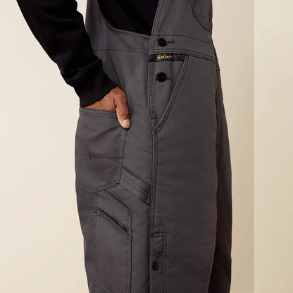 Ariat Men Rebar DuraCanvas Stretch Insulated Bib