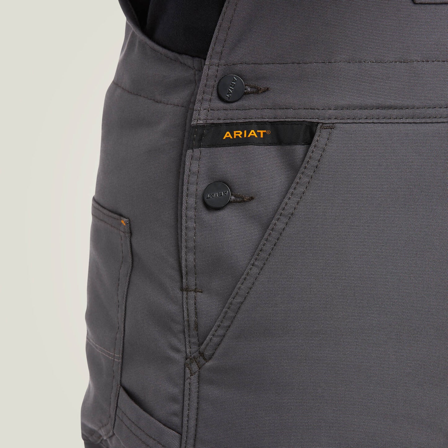 Ariat Men Rebar DuraCanvas Stretch Insulated Bib