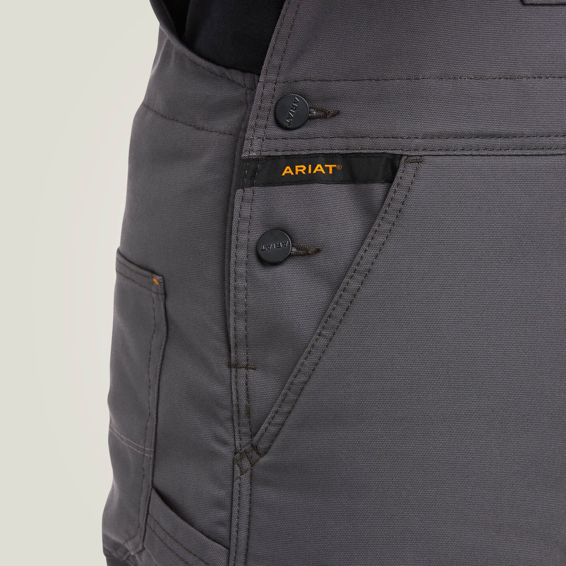 Ariat Men Rebar DuraCanvas Stretch Insulated Bib