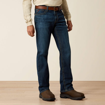 Ariat Men FR M4 Relaxed Stretch DuraLight Jett Boot Cut Jean