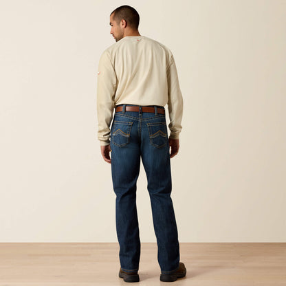Ariat Men FR M4 Relaxed Stretch DuraLight Jett Boot Cut Jean