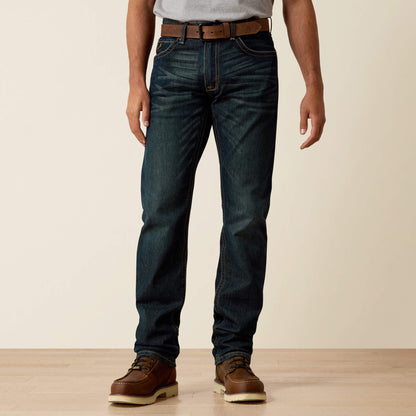 Ariat Men Rebar M4 Relaxed DuraStretch Edge Stackable Straight Leg Jean