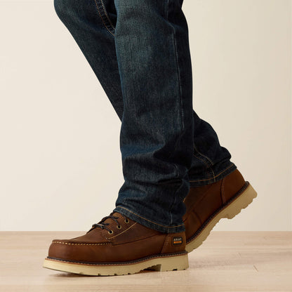 Ariat Men Rebar M4 Relaxed DuraStretch Edge Stackable Straight Leg Jean