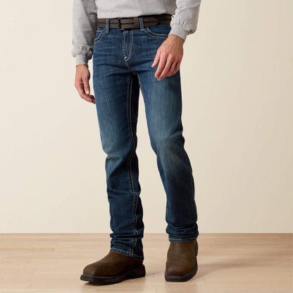 Ariat Men FR M7 Slim Stretch DuraLight Shoreway Straight Leg Jean