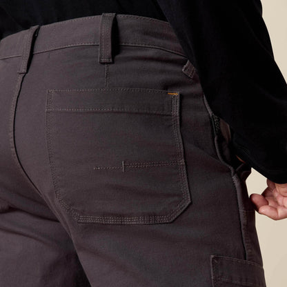 Ariat Men Rebar M4 Low Rise DuraStretch Made Tough Double Front Stackable Straight Leg Pant