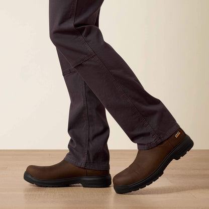 Ariat Men Rebar M4 Low Rise DuraStretch Made Tough Double Front Stackable Straight Leg Pant