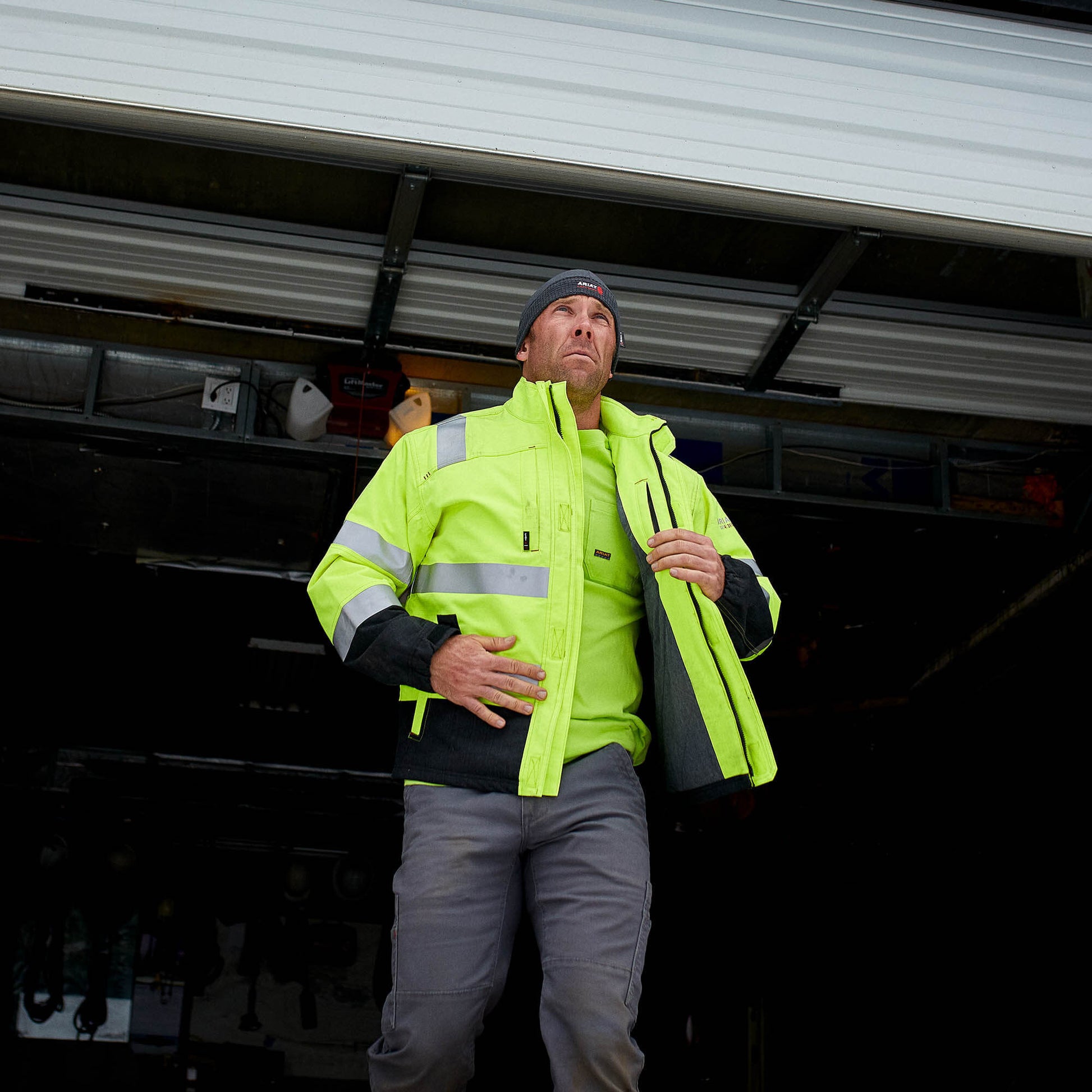 Ariat Men FR Hi-Vis Waterproof Insulated Jacket