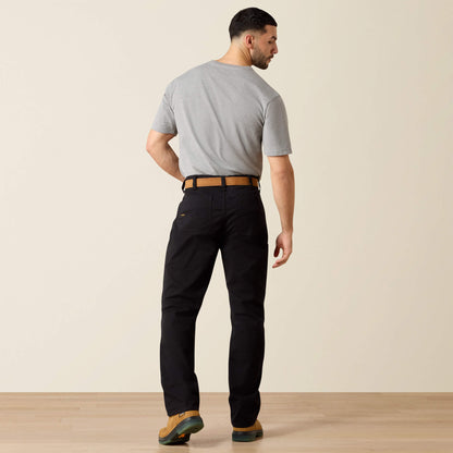 Ariat Men Rebar M4 Low Rise DuraStretch Made Tough Double Front Stackable Straight Leg Pant
