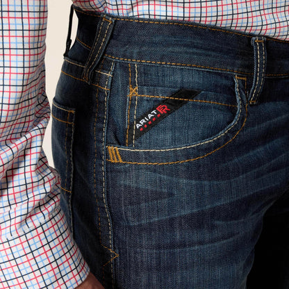 Ariat Men FR M5 Straight DuraLight Stretch Basic Straight Leg Jean